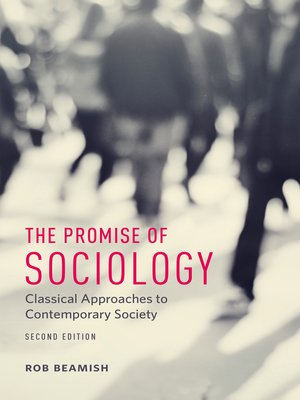 cover image of The Promise of Sociology